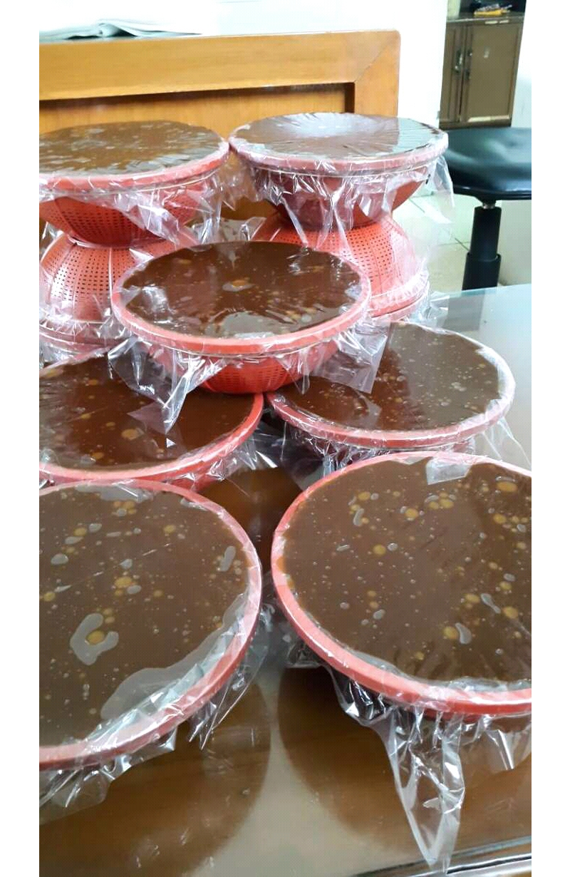 dodol besek ketan putih biasa(tanpa durian)